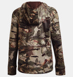 Under Armor Chandail à capuchon à fermeture éclair et poche kangourou Armour Fleece® Storm pour femmes