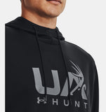 Under Armour Chandail à capuchon avec logo imprimé Armour Fleece® Hunt pour hommes