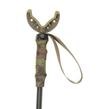 Allen Bâton de tir et support monopode axial, hauteur maximale de 61 po, olive