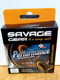 Savage Gear PERFORMANCE HD4 TRESSÉ 150 yds