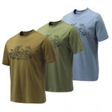 T-shirt Canards gravés de Beretta -Vert Sauge