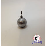 Target Baits Drop Shot Lead Sinker-Round