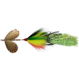 Judd Poisson nageur Musky inline avec poil de chevreuil et silicone