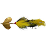 Judd Poisson nageur Musky inline avec poil de chevreuil et silicone