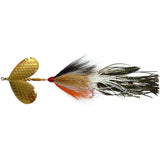 Judd Poisson nageur Musky inline avec poil de chevreuil et silicone